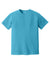Comfort Colors 1717 Mens Short Sleeve Crewneck T-Shirt Sapphire Blue Flat Front