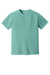 Comfort Colors 1717 Mens Short Sleeve Crewneck T-Shirt Seafoam Green Flat Front
