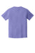 Comfort Colors 1717 Mens Short Sleeve Crewneck T-Shirt Violet Purple Flat Back