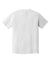 Comfort Colors 1717 Mens Short Sleeve Crewneck T-Shirt White Flat Back