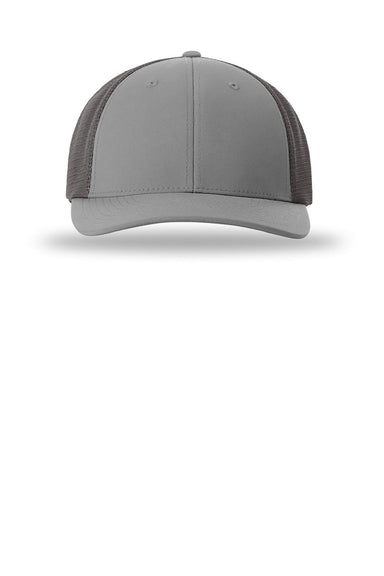 Richardson Hats 173 Mens Hood River Snapback Hat Cement Grey/Dark Charcoal Grey Flat Front