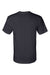 Bayside 2905 Mens USA Made Short Sleeve Crewneck T-Shirt Navy Blue Flat Back