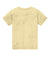 Comfort Colors 1745Y Youth Color Blast Short Sleeve Crewneck T-Shirt Citrine Yellow Flat Back