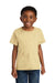 Comfort Colors 1745Y Youth Color Blast Short Sleeve Crewneck T-Shirt Citrine Yellow Model Front