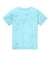 Comfort Colors 1745Y Youth Color Blast Short Sleeve Crewneck T-Shirt Fiji Blue Flat Back