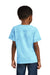 Comfort Colors 1745Y Youth Color Blast Short Sleeve Crewneck T-Shirt Fiji Blue Model Back
