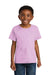 Comfort Colors 1745Y Youth Color Blast Short Sleeve Crewneck T-Shirt Hibiscus Pink Model Front