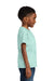 Comfort Colors 1745Y Youth Color Blast Short Sleeve Crewneck T-Shirt Sea Glass Green Model Side