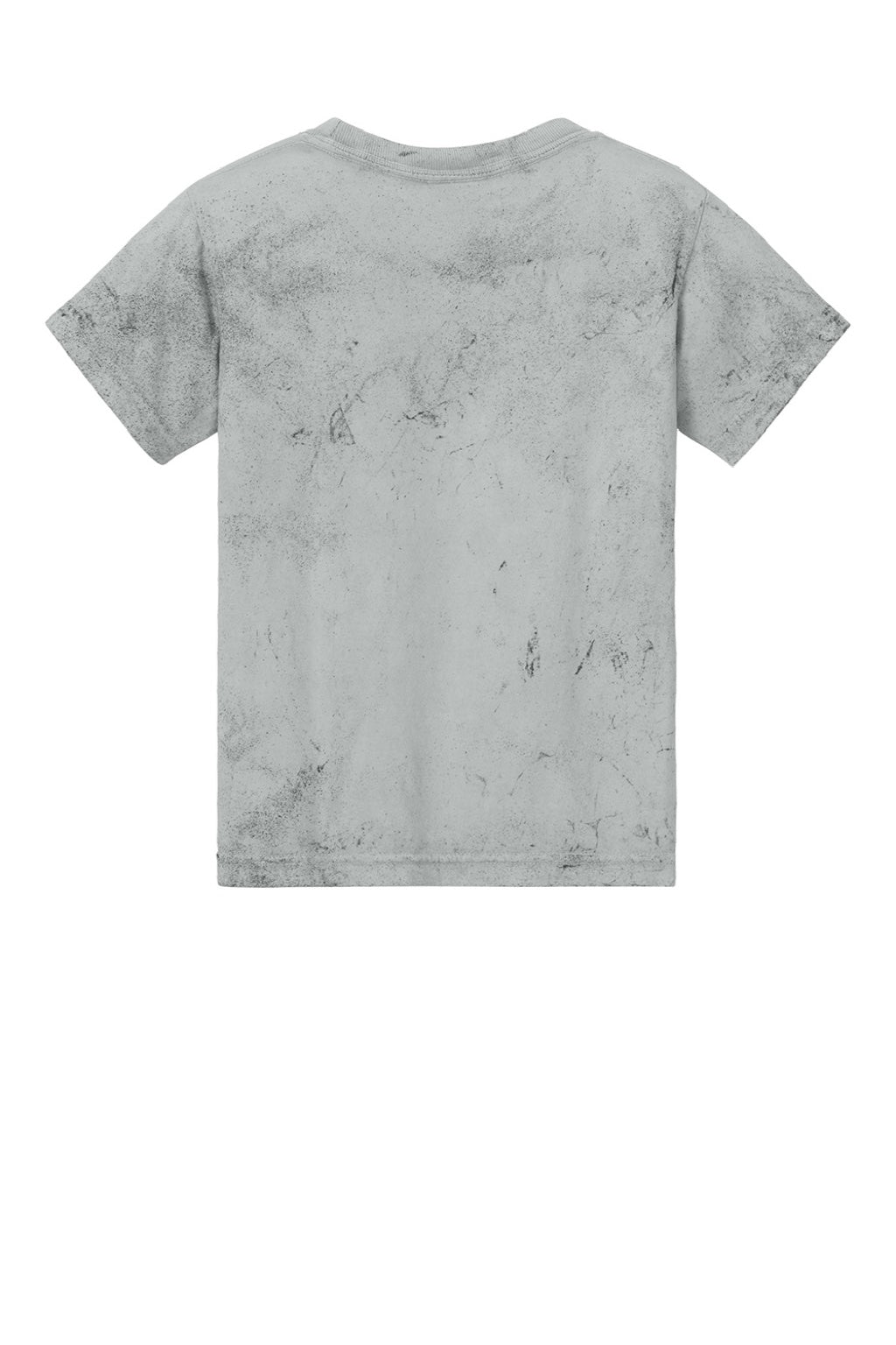 Comfort Colors 1745Y Youth Color Blast Short Sleeve Crewneck T-Shirt Smoke Grey Flat Back