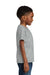 Comfort Colors 1745Y Youth Color Blast Short Sleeve Crewneck T-Shirt Smoke Grey Model Side