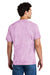 Comfort Colors 1745 Mens Color Blast Short Sleeve Crewneck T-Shirt Hibiscus Pink Model Back