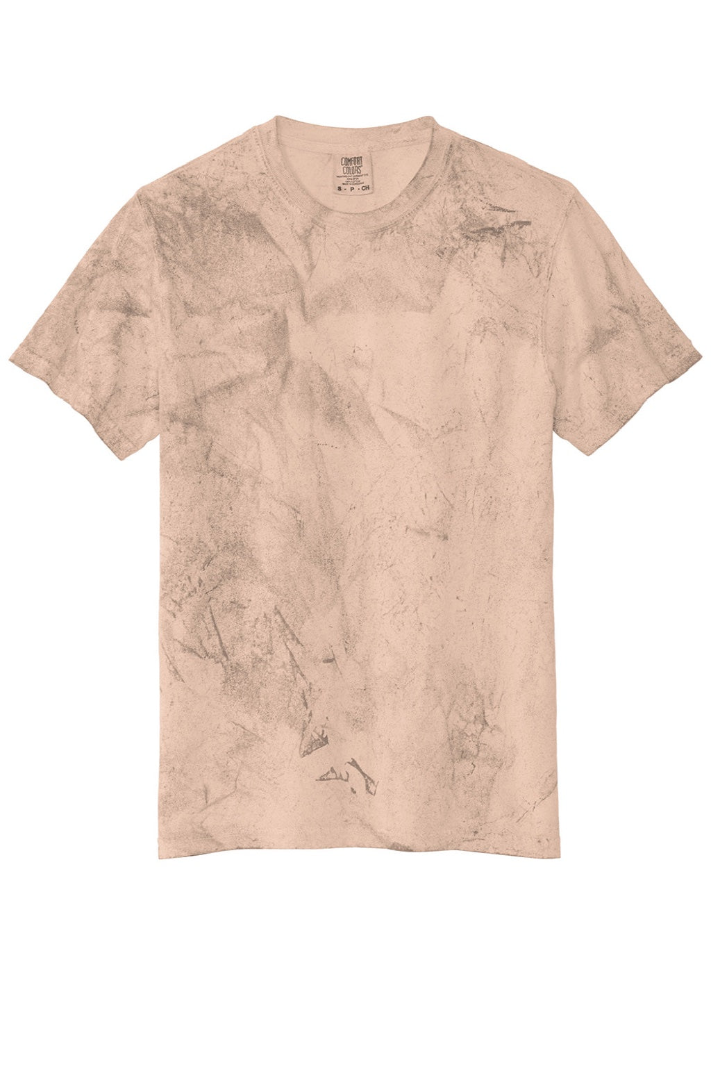 Comfort Colors 1745 Mens Color Blast Short Sleeve Crewneck T-Shirt Umber Flat Front