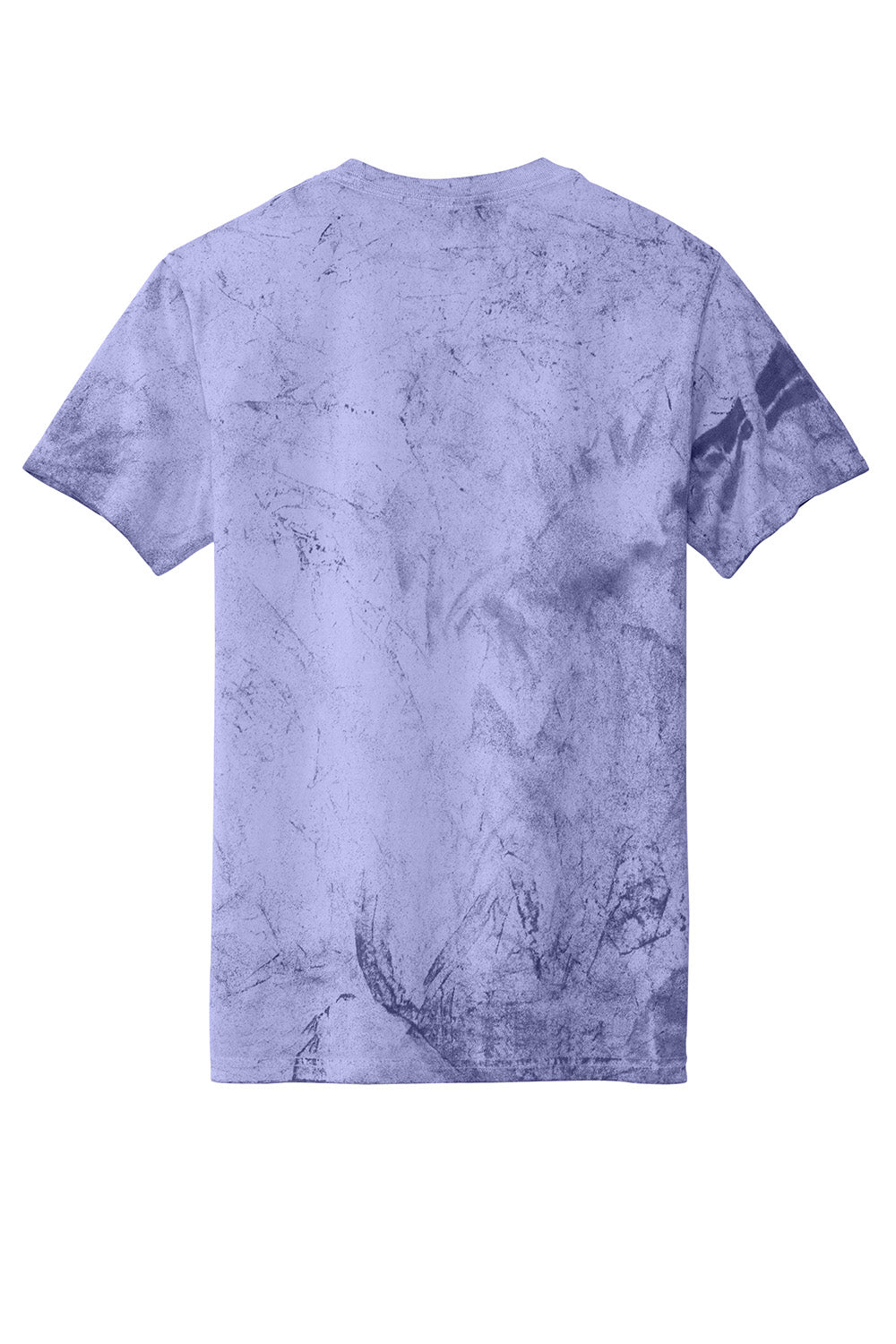 Comfort Colors 1745 Mens Color Blast Short Sleeve Crewneck T-Shirt Amethyst Purple Flat Back