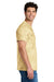 Comfort Colors 1745 Mens Color Blast Short Sleeve Crewneck T-Shirt Citrine Yellow Model Side