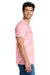 Comfort Colors 1745 Mens Color Blast Short Sleeve Crewneck T-Shirt Clay Red Model Side