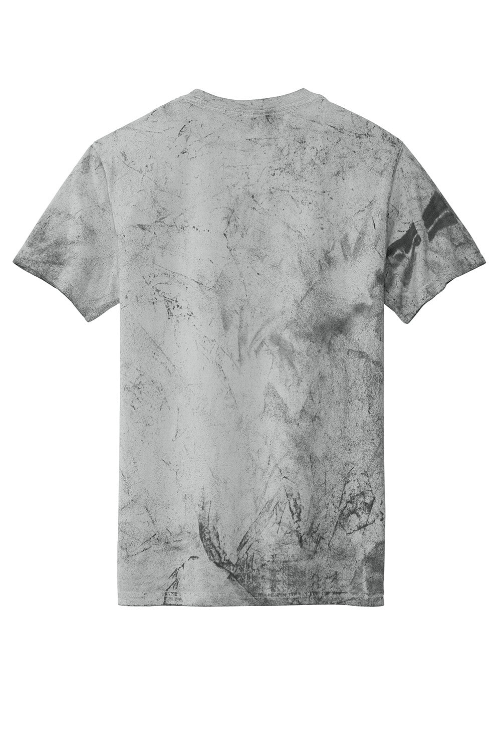 Comfort Colors 1745 Mens Color Blast Short Sleeve Crewneck T-Shirt Smoke Grey Flat Back