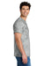 Comfort Colors 1745 Mens Color Blast Short Sleeve Crewneck T-Shirt Smoke Grey Model Side