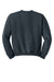 Gildan 18000B Youth Pill Resistant Fleece Crewneck Sweatshirt Heather Dark Grey Flat Back