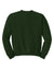 Gildan 18000B Youth Pill Resistant Fleece Crewneck Sweatshirt Forest Green Flat Back