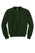 Gildan 18000B Youth Pill Resistant Fleece Crewneck Sweatshirt Forest Green Flat Front