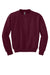 Gildan 18000B Youth Pill Resistant Fleece Crewneck Sweatshirt Maroon Flat Front