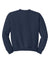 Gildan 18000B Youth Pill Resistant Fleece Crewneck Sweatshirt Navy Blue Flat Back