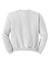 Gildan 18000B Youth Pill Resistant Fleece Crewneck Sweatshirt White Flat Back