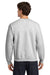 Gildan 18000 Mens Pill Resistant Fleece Crewneck Sweatshirt Ash Grey Model Back