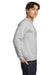 Gildan 18000 Mens Pill Resistant Fleece Crewneck Sweatshirt Ash Grey Model Side