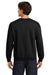 Gildan 18000 Mens Pill Resistant Fleece Crewneck Sweatshirt Black Model Back