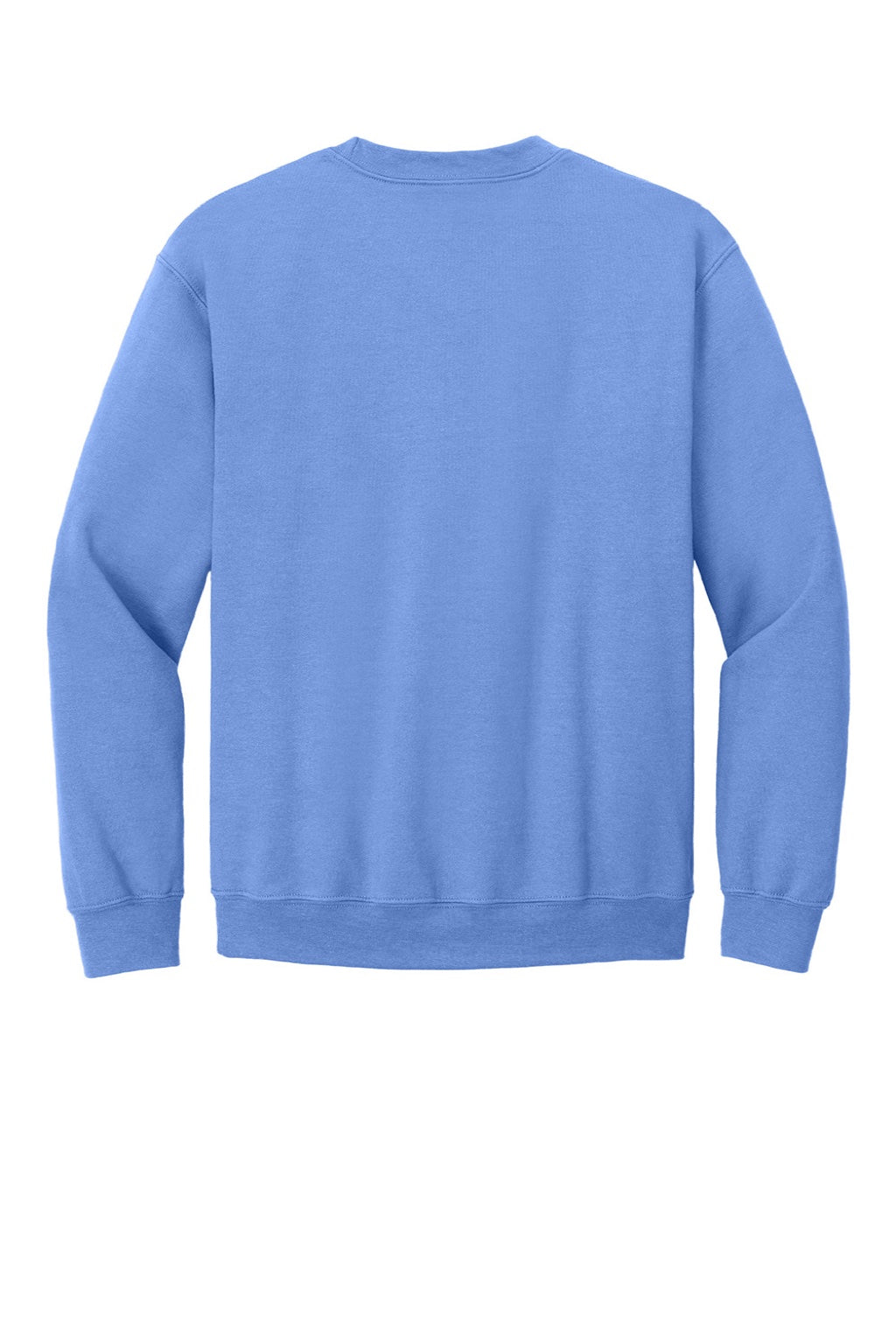 Gildan 18000 Mens Pill Resistant Fleece Crewneck Sweatshirt Carolina Blue Flat Back