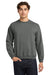 Gildan 18000 Mens Pill Resistant Fleece Crewneck Sweatshirt Charcoal Grey Model Front