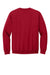 Gildan 18000 Mens Pill Resistant Fleece Crewneck Sweatshirt Cherry Red Flat Back