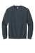 Gildan 18000 Mens Pill Resistant Fleece Crewneck Sweatshirt Heather Dark Grey Flat Front
