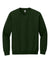 Gildan 18000 Mens Pill Resistant Fleece Crewneck Sweatshirt Forest Green Flat Front