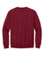 Gildan 18000 Mens Pill Resistant Fleece Crewneck Sweatshirt Garnet Red Flat Back