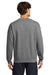 Gildan 18000 Mens Pill Resistant Fleece Crewneck Sweatshirt Heather Graphite Grey Model Back