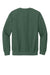 Gildan 18000 Mens Pill Resistant Fleece Crewneck Sweatshirt Heather Dark Green Flat Back