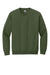 Gildan 18000 Mens Pill Resistant Fleece Crewneck Sweatshirt Military Green Flat Front
