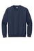 Gildan 18000 Mens Pill Resistant Fleece Crewneck Sweatshirt Navy Blue Flat Front