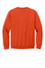 Gildan 18000 Mens Pill Resistant Fleece Crewneck Sweatshirt Orange Flat Back