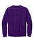 Gildan 18000 Mens Pill Resistant Fleece Crewneck Sweatshirt Purple Flat Back