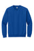 Gildan 18000 Mens Pill Resistant Fleece Crewneck Sweatshirt Royal Blue Flat Front