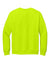 Gildan 18000 Mens Pill Resistant Fleece Crewneck Sweatshirt Safety Green Flat Back