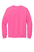 Gildan 18000 Mens Pill Resistant Fleece Crewneck Sweatshirt Safety Pink Flat Back