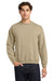 Gildan 18000 Mens Pill Resistant Fleece Crewneck Sweatshirt Sand Model Front