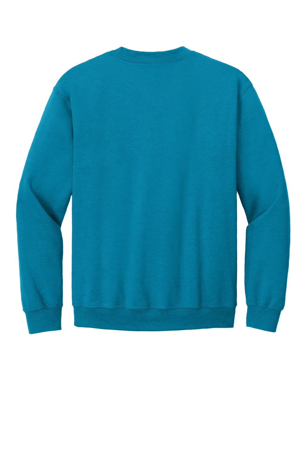 Gildan 18000 Mens Pill Resistant Fleece Crewneck Sweatshirt Sapphire Blue Flat Back