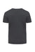 Threadfast Apparel 180A Mens Ultimate Short Sleeve Crewneck T-Shirt Coal Grey Flat Back