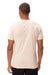 Threadfast Apparel 180A Mens Ultimate Short Sleeve Crewneck T-Shirt Sand Model Back