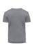 Threadfast Apparel 180A Mens Ultimate Short Sleeve Crewneck T-Shirt Smoke Grey Flat Back